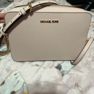 Michael Kors Light Pink Crossbody Bag